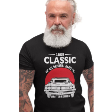 D&B Férfi/Unisex Póló ST00045 Classic Car Fekete-Méret 3XL férfi póló