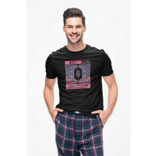 D&B Férfi/Unisex Póló ST00061 Next Level Fekete-Méret 4XL férfi póló