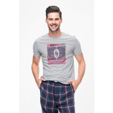 D&B Férfi/Unisex Póló ST00061 Next Level Szürke-Méret 2XL férfi póló