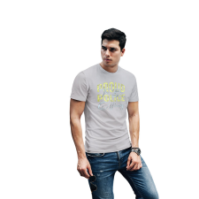 D&B Férfi/Unisex Póló ST00071 Police Szürke-Méret 2XL férfi póló