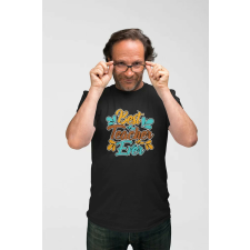 D&B Férfi/Unisex Póló ST00072 Teacher Fekete-Méret 4XL férfi póló