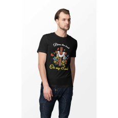  D&B Férfi/Unisex Póló ST00082 Soul Fekete-Méret 5XL
