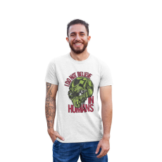  D&B Férfi/Unisex Póló ST00113 Believe Fehér-Méret 2XL