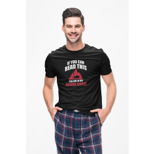 D&B Férfi/Unisex Póló ST00116 Aggro Range Fekete-Méret M férfi póló