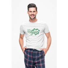  D&B Férfi/Unisex Póló ST00159 Vegan Fehér-Méret 4XL