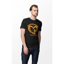 D&B Férfi/Unisex Póló ST00185 Jesus Fekete-Méret 5XL férfi póló