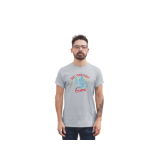 D&B Férfi/Unisex Póló ST00199 Gamer Szürke-Méret M férfi póló