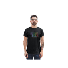 D&B Férfi/Unisex Póló ST00200 Gamer Fekete-Méret S férfi póló
