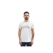  D&amp;B Férfi/Unisex Póló ST00201 Gamer Fehér-Méret 3XL férfi póló