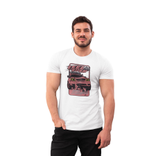 D&B Férfi/Unisex Póló ST00216 Rush Fehér-Méret 5XL férfi póló