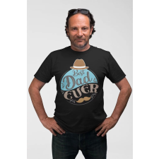 D&B Férfi/Unisex Póló ST00220 Dad Fekete-Méret XL férfi póló