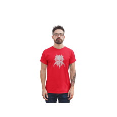  D&B Férfi/Unisex Póló ST00231 Hidra Piros-Méret XL