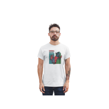 D&B Férfi/Unisex Póló ST00234 Deer Goat Fehér-Méret 4XL férfi póló