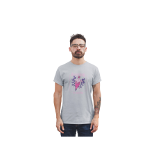 D&B Férfi/Unisex Póló ST00236 Destiny Szürke-Méret XL férfi póló