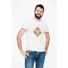 D&B Férfi/Unisex Póló ST00250 Halloween Fehér-Méret XL férfi póló