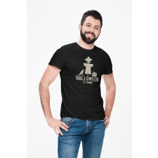  D&amp;B Férfi/Unisex Póló ST00253 Halloween Fekete-Méret S férfi póló