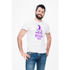 D&B Férfi/Unisex Póló ST00257 Halloween Fehér-Méret 3XL férfi póló