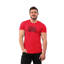 D&B Férfi/Unisex Póló ZN00006 Ozzy Piros-Méret S férfi póló
