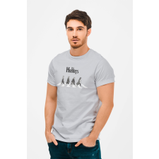 D&B The Hobbits Férfi/Unisex Póló, Szürke, L férfi póló