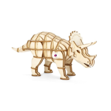 D&D 3D fa puzzle, Triceratops puzzle, kirakós