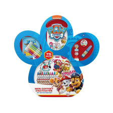 D'Arpeje Mancs őrjárat foglalkoztató szett kifestővel és nyomdával, 75 darabos kreatív és készségfejlesztő