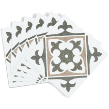 d-c-fix Nadia Öntapadó PVC csempe, szürke-zöld, 6 db tapéta, díszléc és más dekoráció