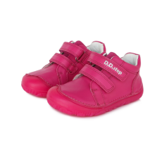 D.D.step - Átmeneti zárt gyerekcipő - bőr, barefoot - pink 24