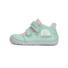 D.D. Step barefoot dream türkiz zöld zárt cipő - S073-41578