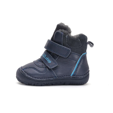 D.D. Step barefoot kék, bélelt bokacipő cipő - W073-42814A - 29