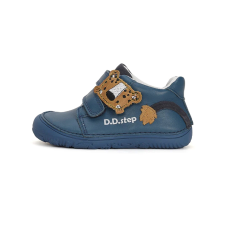 D.D. Step barefoot kék leopárdos zárt cipő - 20 gyerek cipő