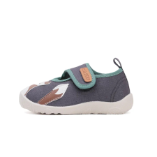 D.D. Step - Barefoot rókás vászoncipő - C086-51716 - 20 gyerek cipő