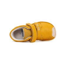 D.D. Step barefoot sárga zárt cipő - S085-41744 gyerek cipő