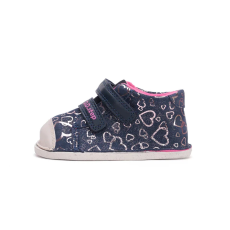 D.D. Step barefoot - szívescskés zárt cipő - A085-42299B