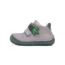 D.D. Step barefoot szürke zöld dínókaroom zárt cipő - S073-42135A