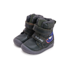 D.D. Step bélelt téli csizma, dínós (20-25 méretben) W071-42421B (20) gyerek csizma, bakancs