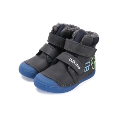D.D. Step bélelt téli csizma tetriszes Luminous talp (25-30 méret) W049-52250B (25)