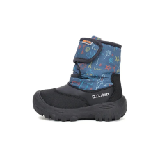 D.D. Step D.D.Step Kisfiú AQUA-TEX (vízálló) Vízálló cipő - Csillagászat - Kék - P081-52502A