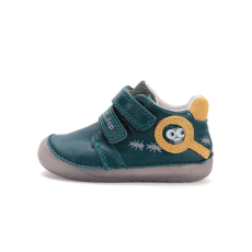 D.D. Step D.D.Step Kisfiú Barefoot Zárt cipő fluoreszkálós - Türkizkék - S070-52576B-24