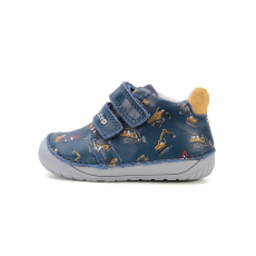 D.D. Step D.D.Step Kisfiú Barefoot Zárt cipő mintás - Kék - S070-52480B