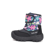 D.D. Step D.D.Step Kislány AQUA-TEX (vízálló) Vízálló cipő - Virágos - Sötétkék - P081-52502C-24