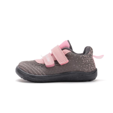 D.D. Step D.D.Step Kislány Barefoot Sportcipő - Barna, rózsaszín - F093-52184A-33