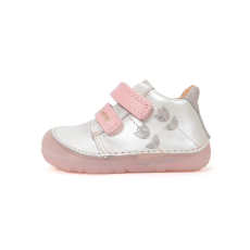 D.D. Step D.D.Step Kislány Barefoot Zárt cipő - Tulipános - Fehér - S073-61866