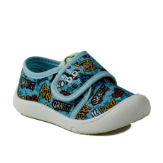  D.D.Step Gyerek Fiú Vászon Cipő