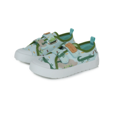 D.D.step – Gyerekcipő – Vászoncipő - kék, krokodilos 20 gyerek cipő