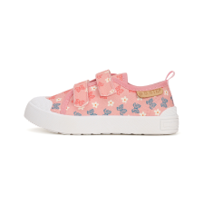 D.D.step - Gyerekcipő - vászoncipő-  rózsaszín- pillangók - 29 gyerek cipő