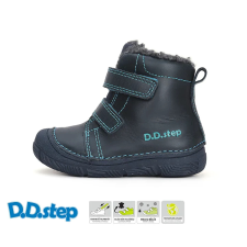 D.D. Step kék bokacsizma - W082-42385 gyerek csizma, bakancs