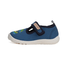 D.D. Step kék krokodilos vászoncipő - 30