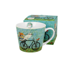 D.G.34523 Porcelánbögre 610ml,dobozban,Rower bögrék, csészék