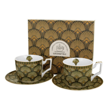 D.G.47042 Porceláncsésze+alj, 250ml, 2 személyes, dobozban, Verdigo bögrék, csészék