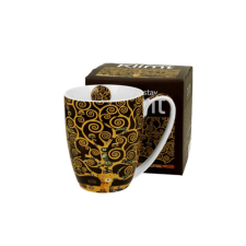  D.G.57102 Porcelánbögre 360ml, dobozban, Klimt: Életfa bögrék, csészék